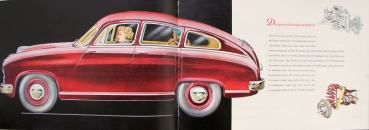 Borgward Hansa 2400 Modelprogram 1952 Carbrochure (10039)